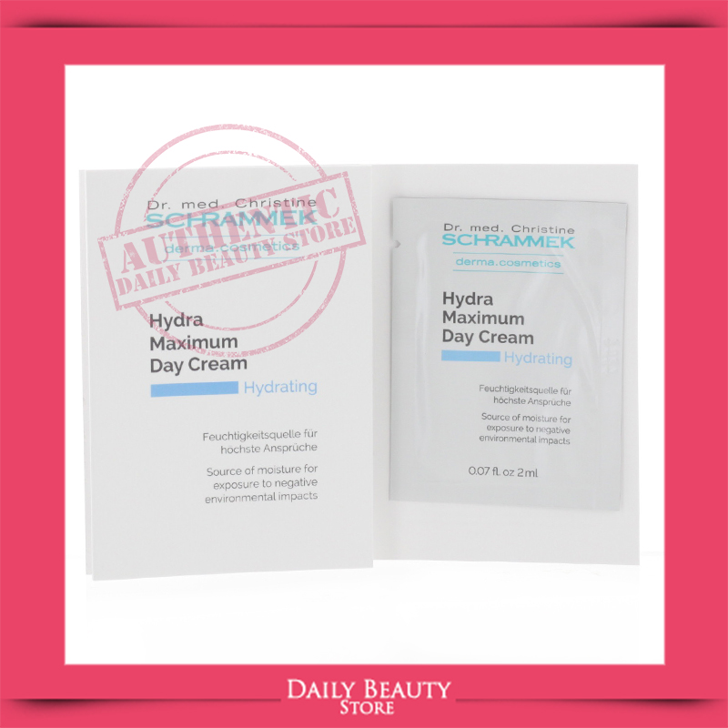 Dr. Schrammek Hydra Maximum Day Cream 0.07oz X 10 Samples NEW